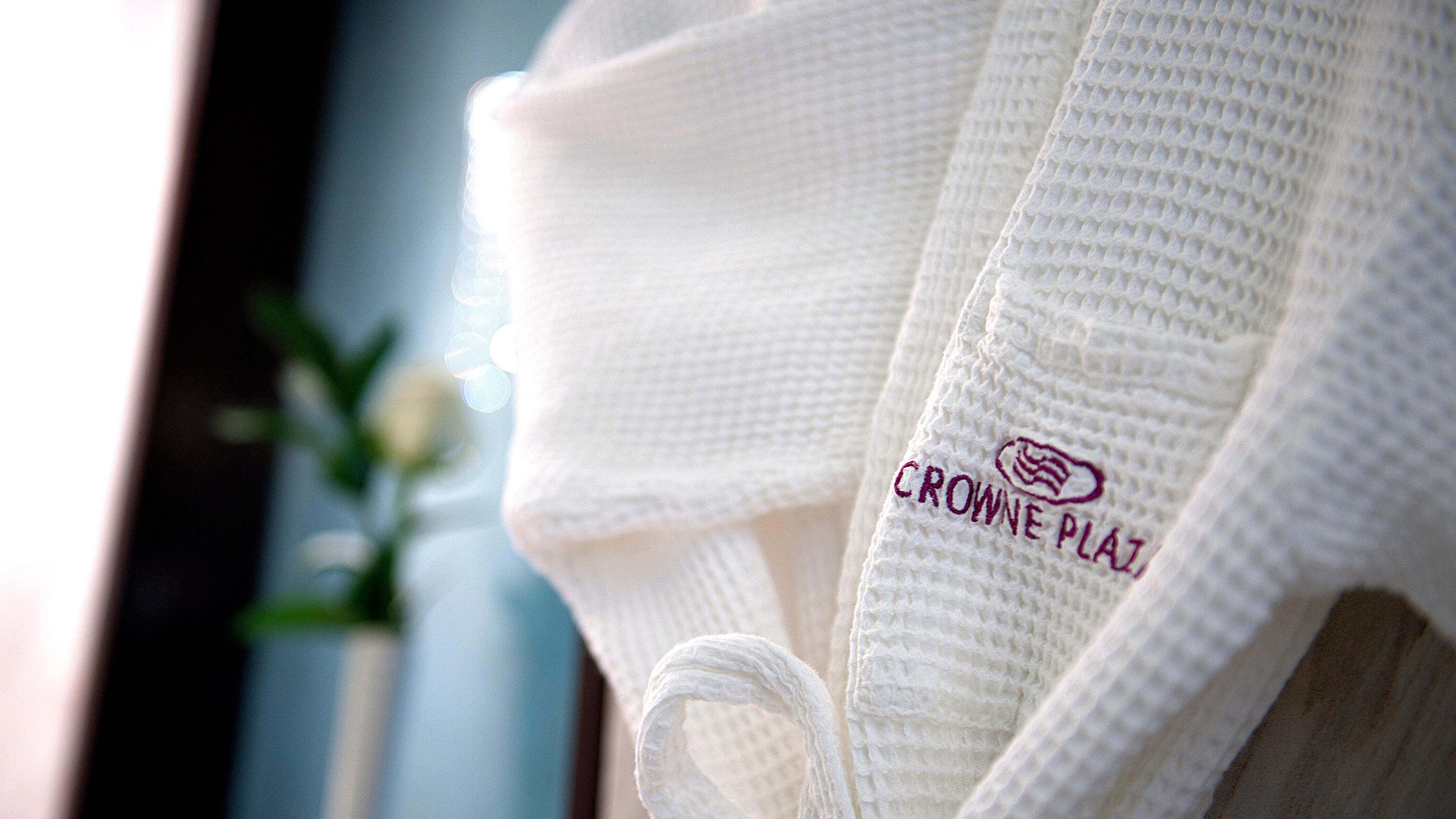 Hotel Crowne Plaza Dubai Deira By Ihg Exterior foto A bathrobe